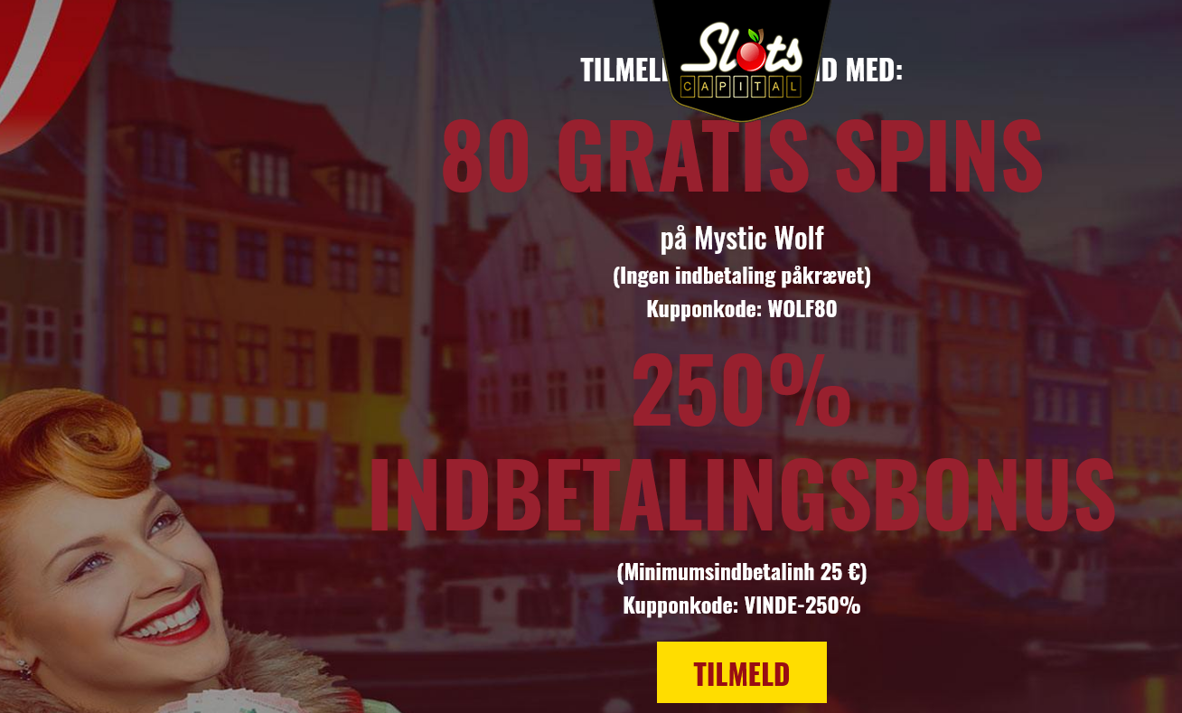 Slots
Capital DK 80 Free Spins