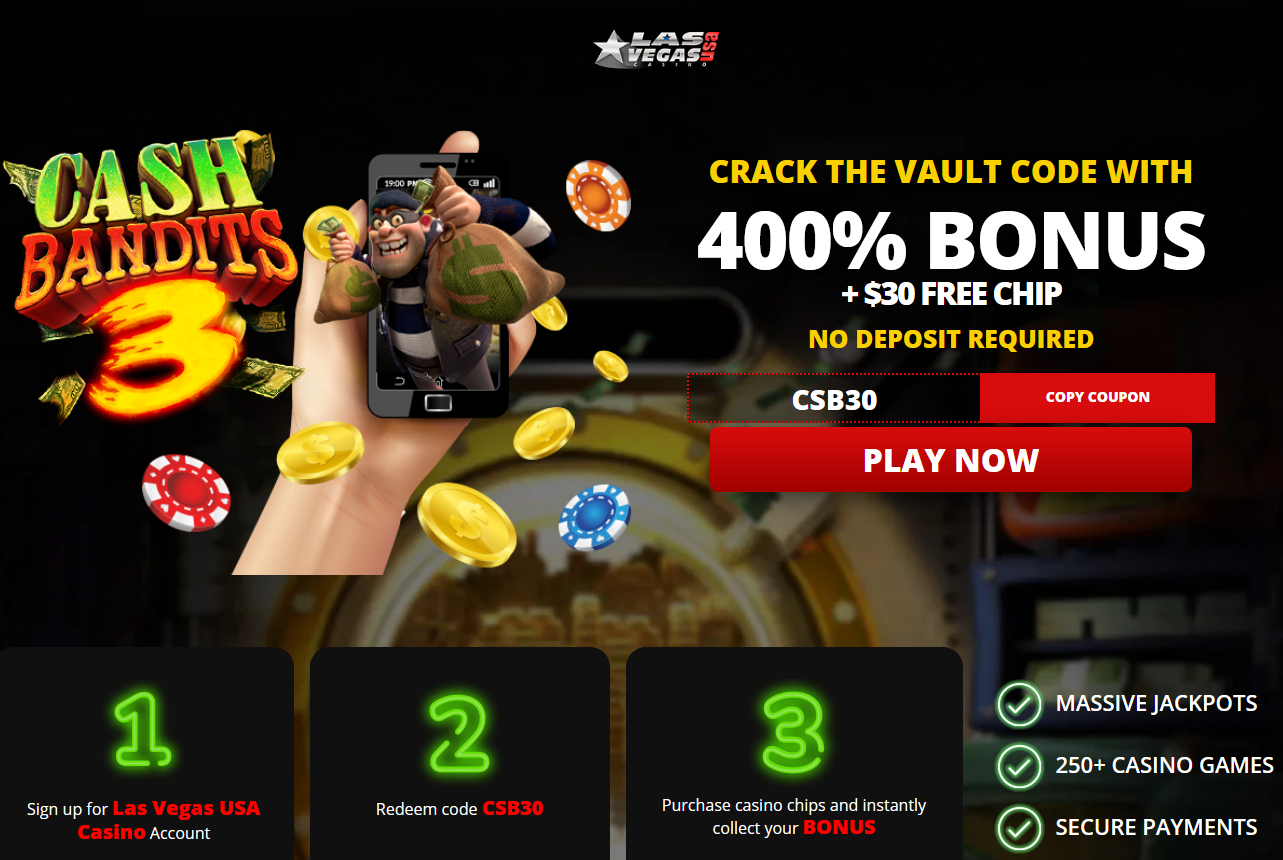 400% WELCOME BONUS + $30 FREE
CHIP 400%
WELCOME BONUS + $30 FREE CHIP